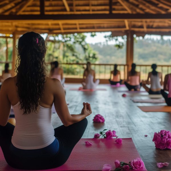 Valientea roses yoga decoration aroma terapi